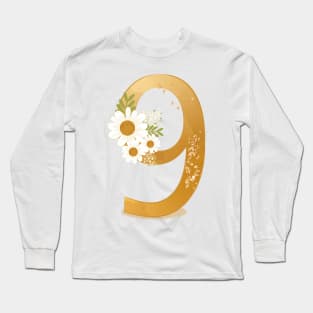 Number 9 Long Sleeve T-Shirt